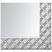 Specchio Evettes 80 Cm 80 Cm Metallo Argento - Foto miniatura 8