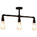Lampadario Nero per 3 Lampadine E27 - Foto miniatura 1
