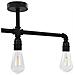 Lampadario Nero per 3 Lampadine E27 - Foto miniatura 5