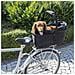 Cestino Anteriore Bici Per Animali Domestici 29x49x60 Cm Nero - Foto miniatura 6