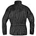 Tuta Impermeabile Antipioggia Giacca Pantaloni Antiacqua Moto Scooter Nero Xs - Foto miniatura 3