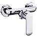 Miscelatore Monocomando America Esterno Doccia In Ottone Colore Cromato - Foto miniatura 1