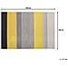 Tappeto Grigio / Giallo 140 X 200 Cm Kurzflor Akkaya - Foto miniatura 2