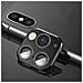 Lente Fotocamera Finta Iphone 11 Pro Nero Lente Adesiva - Foto miniatura 2