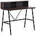 Scrivania Harison Marrone Scuro 100 Cm 53 Cm - Foto miniatura 1
