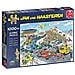 Jan Van Haasteren Formula 1 The Start 1000 Pcs Puzzle 1000 Pz Fumetti - Foto miniatura 1