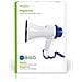 Meph150wt Megafono 10 W Portata Da 250 M Microfono Integrato Bianco / Blu - Foto miniatura 4