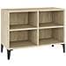 Mobile TV con Gambe in Metallo Rovere Sonoma 69,5x30x50 cm - Foto miniatura 2