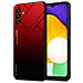 Custodia Compatibile Con Samsung Galaxy A13 5g In Rosso - Nero - Coperchio Protettivo Bicolore In Vetro Temperato E Silicone Tpu - Foto miniatura 1