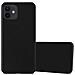 Custodia Compatibile Con Apple Iphone 12 Pro Max (6,7 Zoll) In Nero Metallo - Hard Case Coperchio Protettivo In Look Metallico Contro I Graffi E Gli Urti - Foto miniatura 1