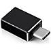 Adattatore Da Usb-c A Usb 3.0 Nero - Foto miniatura 4