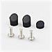 Viti E Tappi Parafango Posteriore Scooter Per M365 Set Da 6 Pezzi Black - Foto miniatura 2