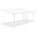 Pergola Addossata /posto Auto Coperto 18m² Kleo 600l300 Alluminio Bianco - Foto miniatura 2