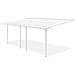 Pergola Addossata /posto Auto Coperto 18m² Kleo 600l300 Alluminio Bianco - Foto miniatura 4