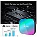 Decoder Tv Box Android 9.0 4gb 128gb Usb Lan Micro Sd Spdif Hdmi - Foto miniatura 3