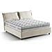 Letto Matrimoniale Deborah, Letto Contenitore Con Rivestimento In Tessuto, 100% Made In Italy, Apertura Frontale, Adatto Per Materasso Cm 160x190, Beige - Foto miniatura 3