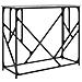 Tavolo Consolle Grigio Sonoma 100x40x80 Cm In Legno Multistrato - Foto miniatura 2