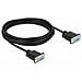 Cavo Seriale Delock Rs-232 D-sub 9 Femmina/femmina Null Modem Da 5 M - Foto miniatura 1