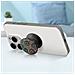 Popgrip Per Smartphone Standard Stampa Feel The Bass, Nero - Foto miniatura 4