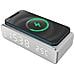 Sveglia con Ricarica Wireless Smartphone 15W Siver - Foto miniatura 1