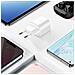 Caricabatterie Usb-c Gan 20w Compatto Con Cavo Usb-c Da 1 Metro E 20, Bianco - Foto miniatura 4