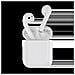 Auricolari Airbuds TWS EM053 Carica Wireless BT 5.3 Bianchi - Foto miniatura 1