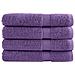 Asciugamani per Sauna SOLUND 4 pz Viola 80x200 cm 600 g /m² - Foto miniatura 1
