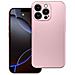 Custodia Tpu Silicone Cover Case Per Apple Iphone 16 Pro Max Rosa - Foto miniatura 1