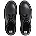 Combat Laceup Boot Zip Stivaletti Pelle Scarpe Donna Nero Eu 41, Yw0yw01035 Beh - Foto miniatura 3