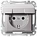 Merten Meg2310-0460 Presa Energia Cee 7/3 Alluminio - Foto miniatura 1