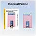 Supporto Porta Carte Magnetico Sottile - Sensazione Al Tatto Pink - Foto miniatura 2