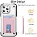 Supporto Porta Carte Magnetico Sottile - Sensazione Al Tatto Pink - Foto miniatura 4