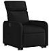 Poltrona Alzapersona Reclinabile Nera in Tessuto - Foto miniatura 4