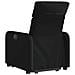 Poltrona Alzapersona Reclinabile Nera in Tessuto - Foto miniatura 5
