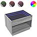 Tavolino da Salotto con LED Infinity Grigio Sonoma 70x50x50 cm - Foto miniatura 1