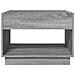 Tavolino da Salotto con LED Infinity Grigio Sonoma 70x50x50 cm - Foto miniatura 6