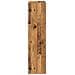 Libreria Divisorio 3Ripiani Legno Antico 123x29x123 Truciolato - Foto miniatura 6