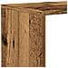 Libreria Divisorio 3Ripiani Legno Antico 123x29x123 Truciolato - Foto miniatura 9