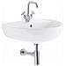 Lavabo Sospeso 55 Cm Colibrì 2 Ex Pozzi Ginori Bianco - Foto miniatura 1
