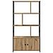 Libreria rovere artigianale 80 x 30 x 155.5 cm - Foto miniatura 6