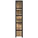 Libreria rovere artigianale 80 x 30 x 155.5 cm - Foto miniatura 7