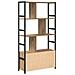 Libreria rovere artigianale 80 x 30 x 155.5 cm - Foto miniatura 8