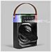 Ventilatore Da Tavolo Nebulizzatore Nero A 3 Velocità Da 10 W - Dom513n - Foto miniatura 2