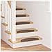 Tappetini per scale autoadesivi 15 pcs Marrone 56 x 17 x 3 cm - Foto miniatura 2