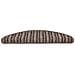 Tappetini per scale autoadesivi 15 pcs Marrone 56 x 17 x 3 cm - Foto miniatura 5