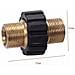 Adattatore Per Tubo Alta Pressione - Ottone Anticorrosione, Filettatura 2x M22 | Compatibile Con Idropulitrici Kärcher - Foto miniatura 3