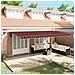 Tenda Retrattile arancione e marrone 600 ×350 cm Tessuto - Foto miniatura 2