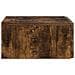 Tavolino da Parete Laterale Rovere Fumo 59 x 34,5 x 17 cm - Foto miniatura 4