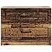 Armadio da Notte con cassetto Legno antico 62 x 34,5 x 44,5 cm - Foto miniatura 4