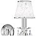 I-BOEME / AP1 - Applique raffinata con cristalli a goccia cromata 40 watt E14 - Foto miniatura 5